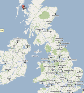 Dunvegan, in the Isle of Skye