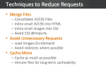 Reduce Requests - Save Bandwidth