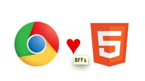 Chrome love HTML5
