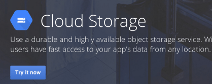 Google cloud storage