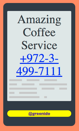 A calling from site examples