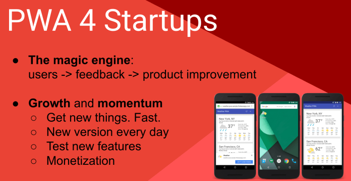 PWA 4 startups