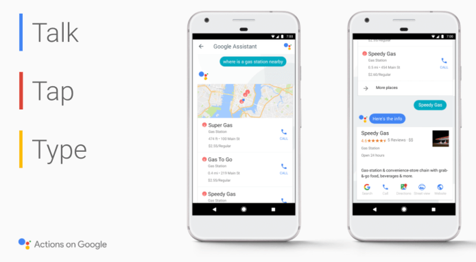 AoG tap talk or type